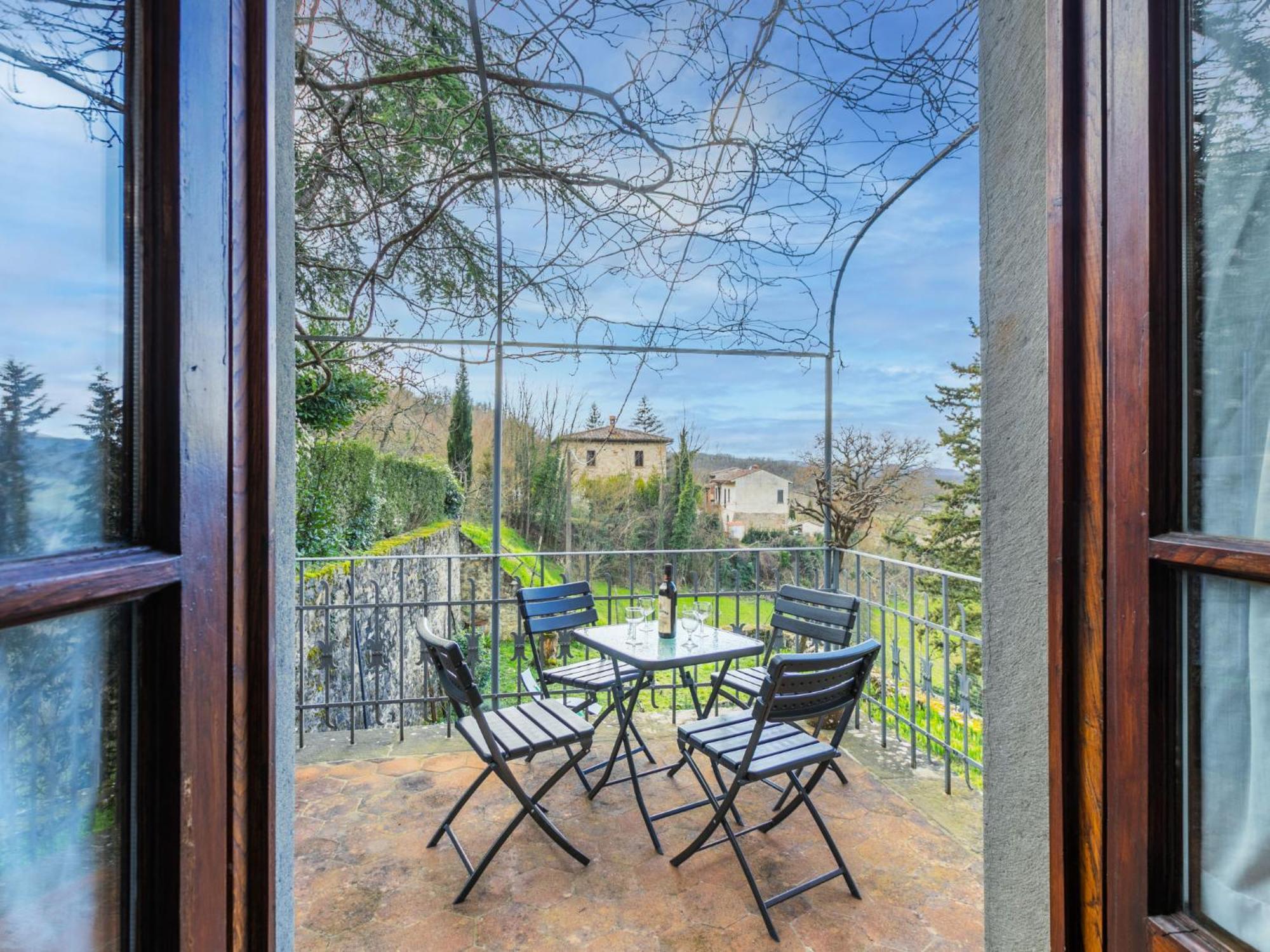 Holiday Home La Terrazza By Interhome Radda in Chianti Kültér fotó